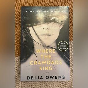 Where the Crawdads sing soft cover book brand new